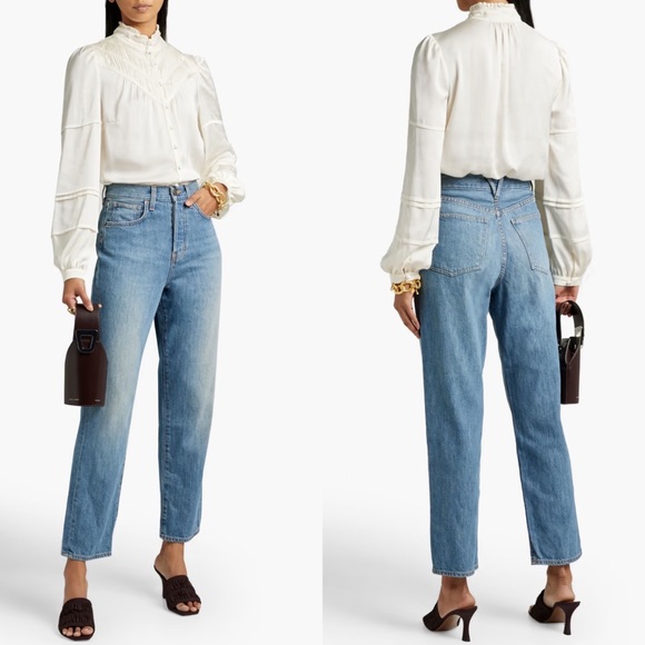 Veronica Beard Denim - NWT Veronica Beard Blake High Rise Straight Jeans